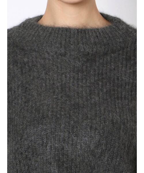 ELENDEEK（エレンディーク）の「カシミアファーニット（ニット/セーター・レディース・グレー/ブラウン・FREE）」の7枚目の写真