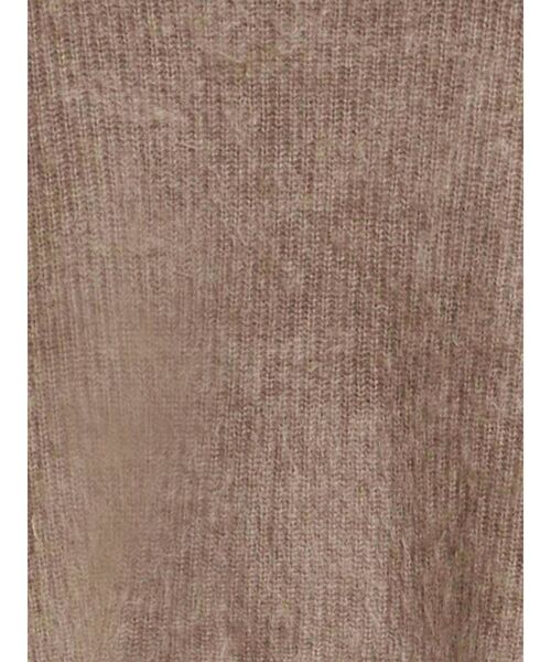 ELENDEEK（エレンディーク）の「カシミアファーニット（ニット/セーター・レディース・グレー/ブラウン・FREE）」の10枚目の写真
