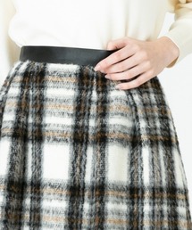◆新品◆ allureville ブランケット チェックスカート allureville（アルアバイル）の「ブランケットチェックスカート