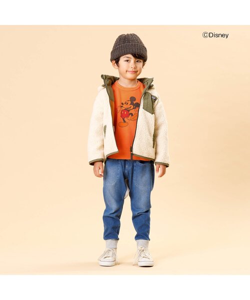 F.O.KIDS（エフオーキッズ）の「リバーシブルマウンテンジャケット（ダウンジャケット/コート・キッズ・エメラルド/チャコール/ネイビー/レッド/カーキ・100/80/110/130/120/140/95/90）」の6枚目の写真