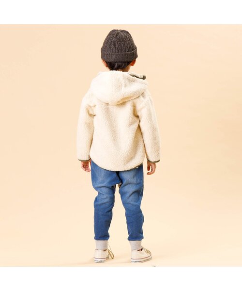 F.O.KIDS（エフオーキッズ）の「リバーシブルマウンテンジャケット（ダウンジャケット/コート・キッズ・エメラルド/チャコール/ネイビー/レッド/カーキ・100/80/110/130/120/140/95/90）」の7枚目の写真