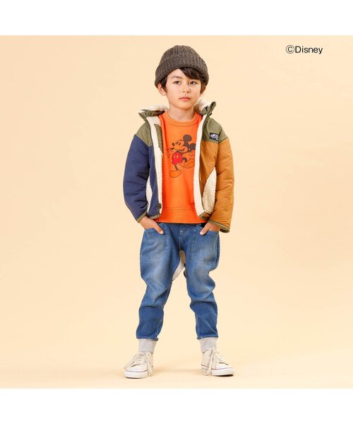 F.O.KIDS（エフオーキッズ）の「リバーシブルマウンテンジャケット（ダウンジャケット/コート・キッズ・エメラルド/チャコール/ネイビー/レッド/カーキ・100/80/110/130/120/140/95/90）」の8枚目の写真