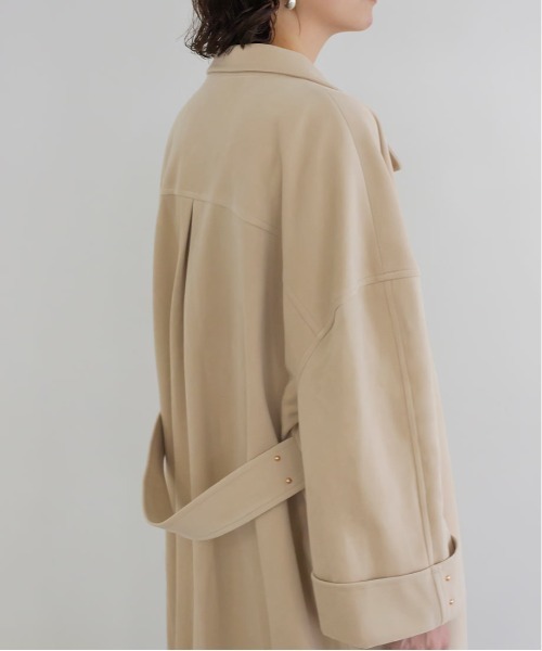 RANDA（ランダ）の「オーバーサイズスリットコート（チェスターコート・レディース・クリーム/ベージュ/グリーン・0/1）」の7枚目の写真