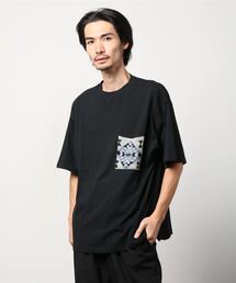koe（コエ）の「ニットポケット半袖TEE*（Tシャツ/カットソー・メンズ）」