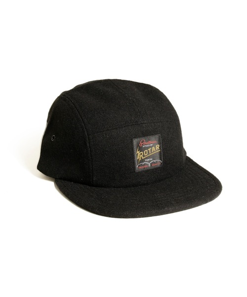 ROTAR（ローター）の「Melton WORK Jockey  CAP メルトン ワーク ジョッキー キャップ（キャップ・メンズ・ブラック/ダークグレー/オリーブ/ネイビー・FREE）」の9枚目の写真