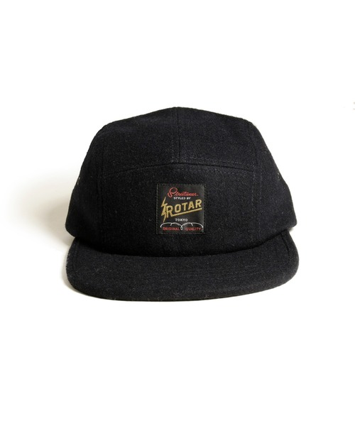 ROTAR（ローター）の「Melton WORK Jockey  CAP メルトン ワーク ジョッキー キャップ（キャップ・メンズ・ブラック/ダークグレー/オリーブ/ネイビー・FREE）」の12枚目の写真