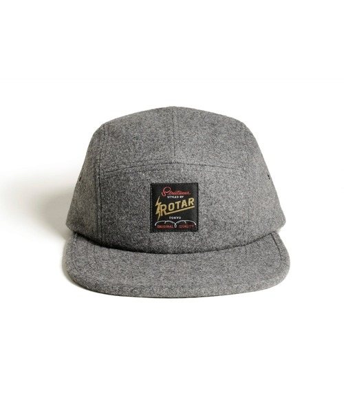 ROTAR（ローター）の「Melton WORK Jockey  CAP メルトン ワーク ジョッキー キャップ（キャップ・メンズ・ブラック/ダークグレー/オリーブ/ネイビー・FREE）」の13枚目の写真
