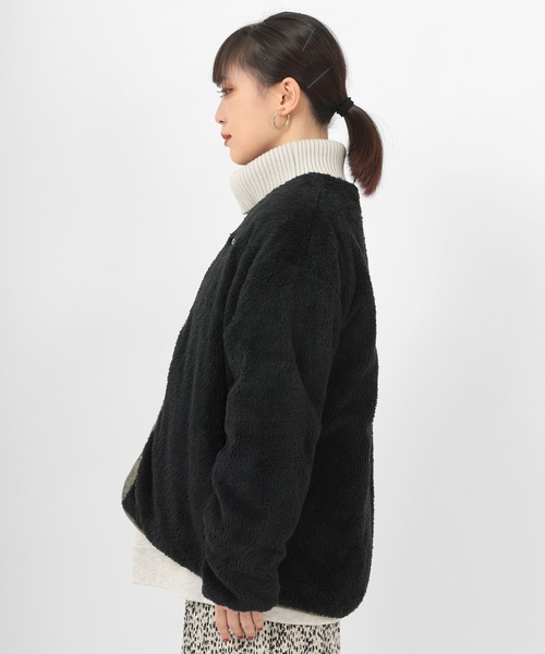 FILL THE BILL リバーシブル ノーカラージャケット セール】【CONVERSE/コンバース】リバーシブル ノーカラーボア