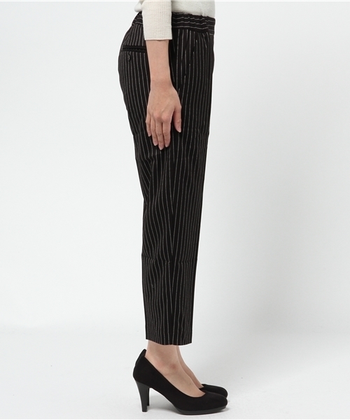 ROSE BUD（ローズバッド）の「S-LPT-14208 W/ELASTIC CROPPED PANTS（その他パンツ・レディース・ブラック/ネイビー・ONE SIZE）」の10枚目の写真