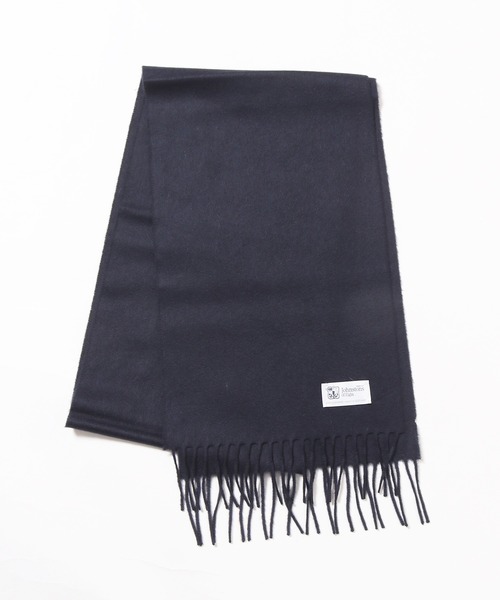 Johnstons of Elgin（ジョンストンズオブエルガン）の「JOHNSTONS/ジョンストンズ マフラー カシミヤ チェック 無地（マフラー・メンズ・マルチ/ブラック系その他/レッド系その他/シルバー系その他/ブラック系その他2/グレー系その他2/レッド系その他2/ピンク系その他/オレンジ系その他/グリーン系その他/ブルー系その他/グレー系その他/ブラック×ホワイト/ベージュ系その他/ネイビー系1/レッド系その他3/ブラック/ベージュ系その他2/ネイビー系/シルバー/チャコール/グレー/ダークネイビー・FREE）」の13枚目の写真