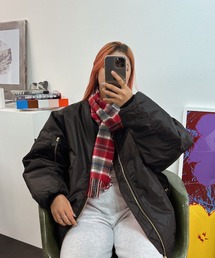 Johnstons of Elgin | JOHNSTONS/ジョンストンズ マフラー カシミヤ チェック 無地(マフラー)