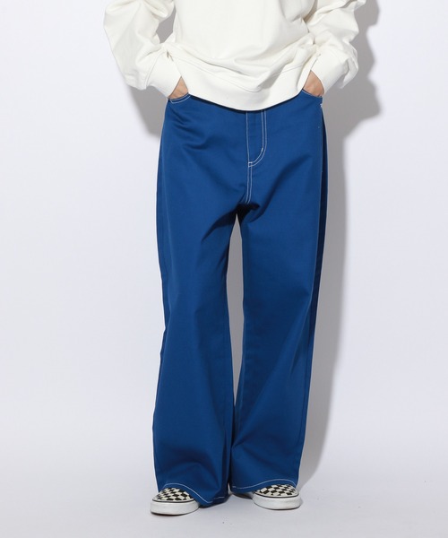 PBLIM(ページボーイリム)の「PAGEBOYLIM/カツラギスケーターパンツ(その他パンツ・レディース・ブラック/オレンジ/ブルー/ライトグレー/グリーン/イエロー/ブラウン/ブルー系その他・MEDIUM/LARGE)」の5枚目の写真