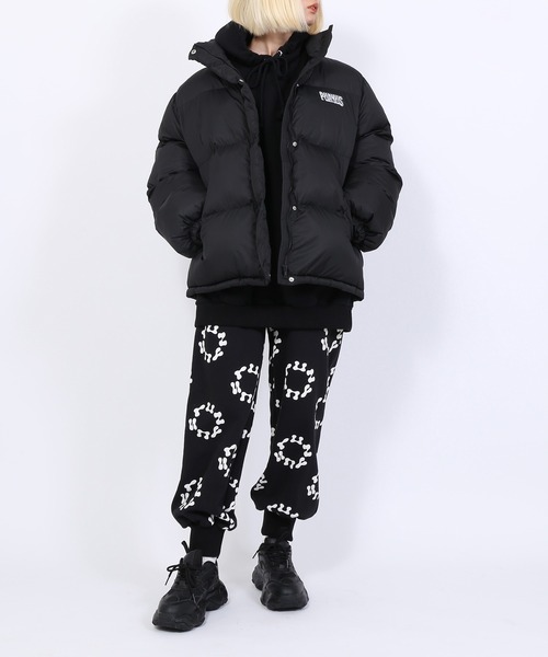 PUNYUS（プニュズ）の「エコダウンジャケット（ダウンジャケット/コート・レディース・ブラック/ライトパープル/イエロー・1/2/4/3）」の4枚目の写真