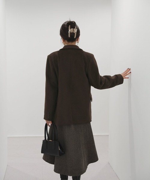 by muni:r(バイ ムニール)の「パールツイストヘアクリップ(バレッタ/ヘアクリップ・レディース・ブラック/ベージュ/アイボリー・FREE)」の22枚目の写真