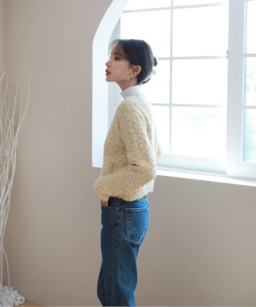 by muni:r(バイ ムニール)の「パールツイストヘアクリップ(バレッタ/ヘアクリップ・レディース・ブラック/ベージュ/アイボリー・FREE)」の17枚目の写真