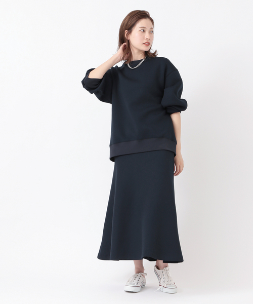 plage（プラージュ）の「minimal sweat スカート◆（スカート・レディース・ホワイト/ネイビー・38/36）」の5枚目の写真