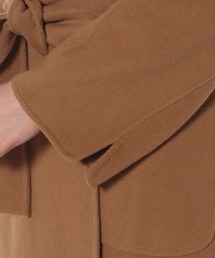 アナイ　カシミヤコンリバーフードコート　ロングコート　タグ付き ANAYI（アナイ）の「カシミヤコンリバーフード コート（その他アウター