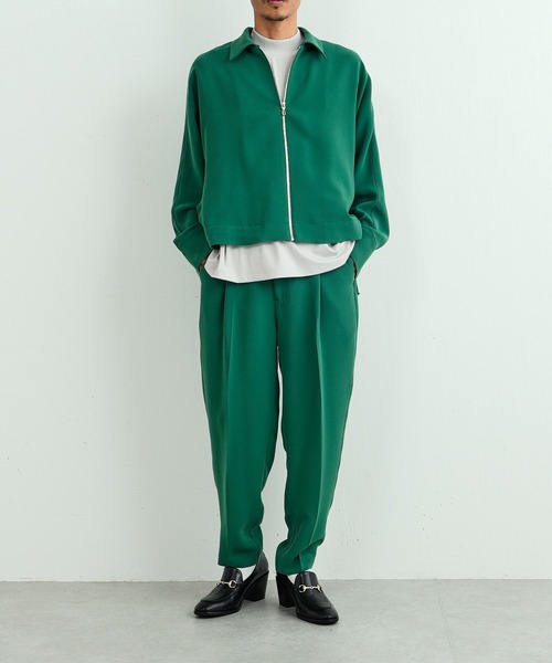 Lui's セットアップ S グリーン オリーブ オーバーサイズ Lui's