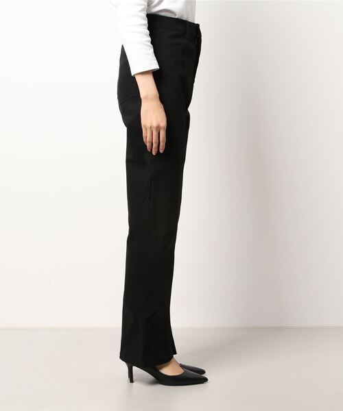 ENVYM（アンビー）の「ライン切替ツイルＰＴ（その他パンツ・レディース・ブラック/アイボリー/グレー・SMALL/MEDIUM）」の4枚目の写真