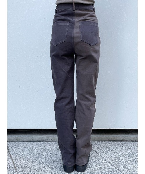 ENVYM（アンビー）の「ライン切替ツイルＰＴ（その他パンツ・レディース・ブラック/アイボリー/グレー・SMALL/MEDIUM）」の18枚目の写真