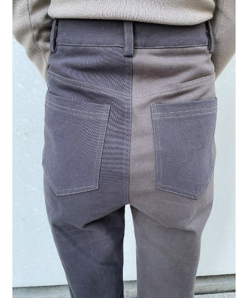 ENVYM（アンビー）の「ライン切替ツイルＰＴ（その他パンツ・レディース・ブラック/アイボリー/グレー・SMALL/MEDIUM）」の21枚目の写真