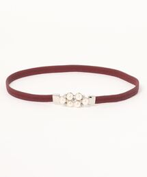 Cupid Heart（キューピッドハート）の「【Cupid Heart】結婚式ベルト パールモチーフベルトＳサイズ（ベルト・レディース）」