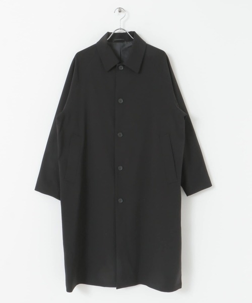 SENSE OF PLACE by URBAN RESEARCH（センスオブプレイスバイアーバンリサーチ）の「『セットアップ対応』ステンカラーコート（ステンカラーコート・メンズ・ライトベージュ/ブラック/グレー・MEDIUM/LARGE）」の16枚目の写真