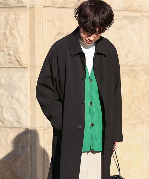 SENSE OF PLACE by URBAN RESEARCH（センスオブプレイスバイアーバンリサーチ）の「『セットアップ対応』ステンカラーコート（ステンカラーコート・メンズ・ライトベージュ/ブラック/グレー・MEDIUM/LARGE）」の17枚目の写真