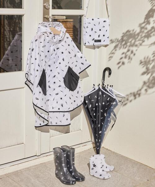 agnes b.（アニエスベー）の「AB65 E Umbella キッズ アイコンアンブレラ（長傘・キッズ・ブラック・FREE）」の8枚目の写真