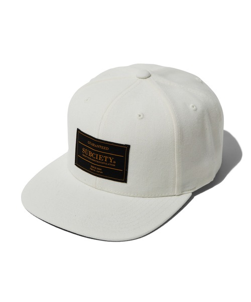 Subciety（サブサエティ）の「SNAP BACK CAP-GUARANTEE-（キャップ・メンズ・ブラック/オフホワイト/グレー・FREE）」の11枚目の写真