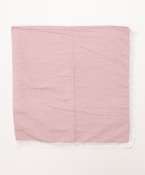 aimoha（アイモハ）の「裾レースナチュラル　ブランケット/ソファーカバー（ブランケット・レディース・ベージュ/ネイビー/グレー/ピンク/イエロー/ブルー/グリーン/ライトグリーン/チョコ・FREE）」の18枚目の写真