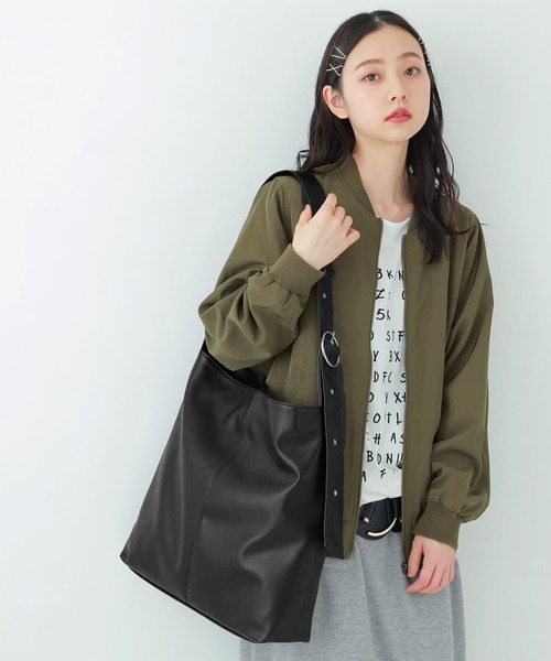 n'OrLABEL(ノアールレーベル)の「【廃盤】『ワンショルダー2wayトートバッグ』(トートバッグ・レディース・ブラック/アイボリー/ブルーグリーン/アンティークシルバー・FREE)」の8枚目の写真