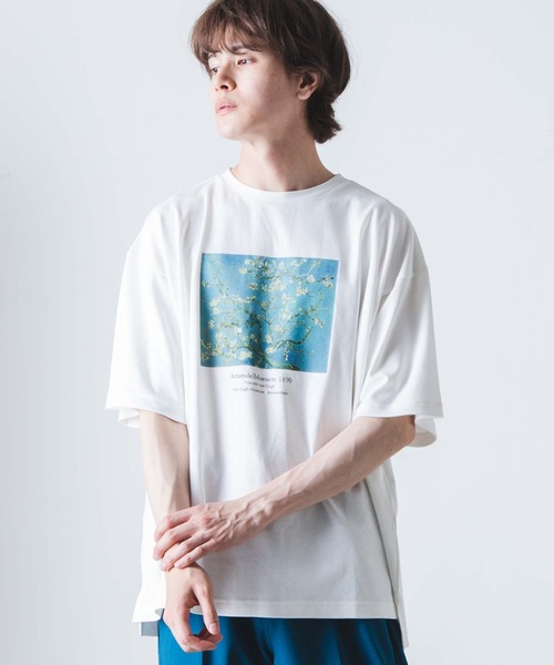 WEGO(ウィゴー)の「WEGO/ART COLLECTION LOOSE TEE(Tシャツ/カットソー・メンズ・ホワイト/グリーン系その他/オレンジ系その他/ホワイト系その他/その他1/その他2/その他3/その他4・LARGE/MEDIUM)」の8枚目の写真