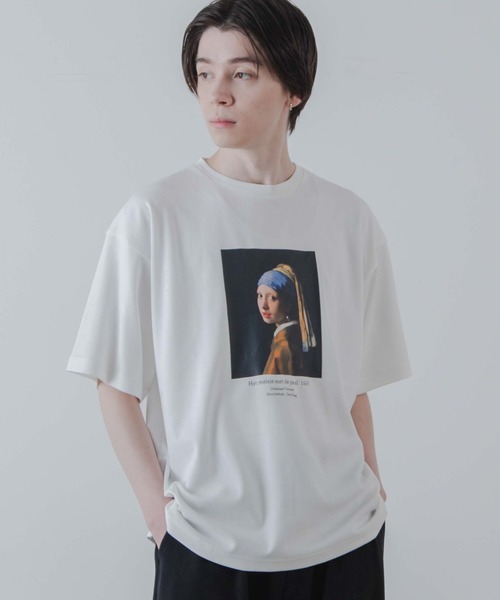 WEGO(ウィゴー)の「WEGO/ART COLLECTION LOOSE TEE(Tシャツ/カットソー・メンズ・ホワイト/グリーン系その他/オレンジ系その他/ホワイト系その他/その他1/その他2/その他3/その他4・LARGE/MEDIUM)」の3枚目の写真