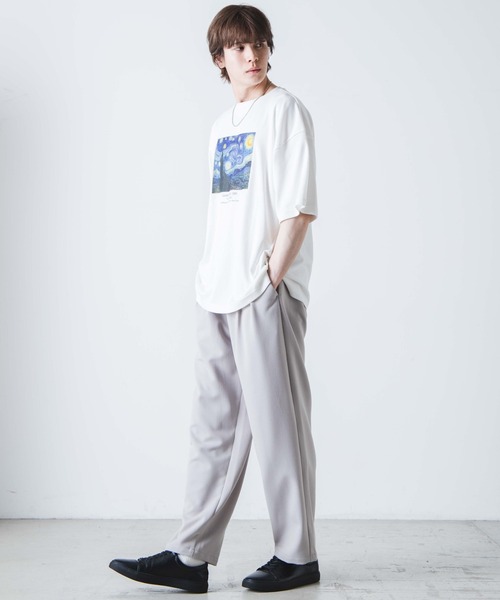 WEGO(ウィゴー)の「WEGO/ART COLLECTION LOOSE TEE(Tシャツ/カットソー・メンズ・ホワイト/グリーン系その他/オレンジ系その他/ホワイト系その他/その他1/その他2/その他3/その他4・LARGE/MEDIUM)」の13枚目の写真