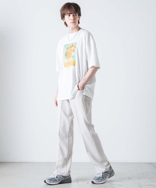 WEGO(ウィゴー)の「WEGO/ART COLLECTION LOOSE TEE(Tシャツ/カットソー・メンズ・ホワイト/グリーン系その他/オレンジ系その他/ホワイト系その他/その他1/その他2/その他3/その他4・LARGE/MEDIUM)」の14枚目の写真