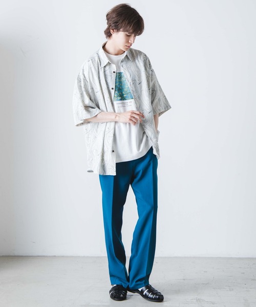 WEGO(ウィゴー)の「WEGO/ART COLLECTION LOOSE TEE(Tシャツ/カットソー・メンズ・ホワイト/グリーン系その他/オレンジ系その他/ホワイト系その他/その他1/その他2/その他3/その他4・LARGE/MEDIUM)」の21枚目の写真