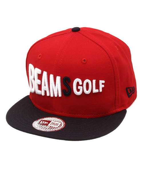 NEW ERA（ニューエラ）の「NEW ERA×BEAMS GOLF / 9FIFTY フラットバイザー　”TEAM U.S.A"（キャップ・メンズ・ホワイト/レッド/ネイビー・ONE SIZE）」の3枚目の写真