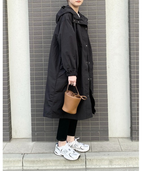 SOPHNET. ブラックマウンテンコートSサイズ