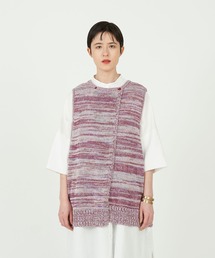 conges payes ADIEU TRISTESSE | カラーMIX　2wayベスト(ベスト)