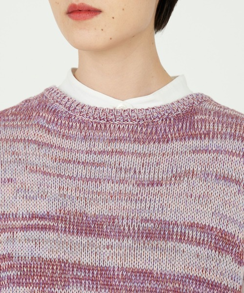 conges payes ADIEU TRISTESSE(コンジェ ペイエ アデュートリステス)の「カラーMIX 2wayベスト(ベスト・レディース・ベージュ系その他/パープル系その他・FREE)」の13枚目の写真