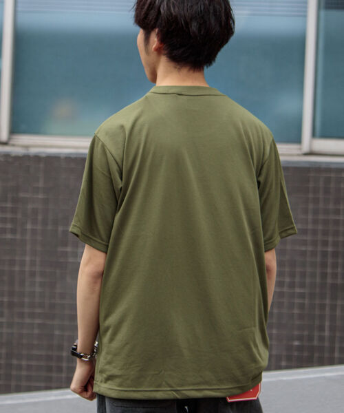 MIZUNO（ミズノ　）の「【MIZUNO/ミズノ】QUICK DRY TEE クイックドライ 別注ロゴプリントTシャツ（Tシャツ/カットソー・メンズ・ネイビー/オフホワイト/オリーブ・LARGE/X-LARGE）」の13枚目の写真