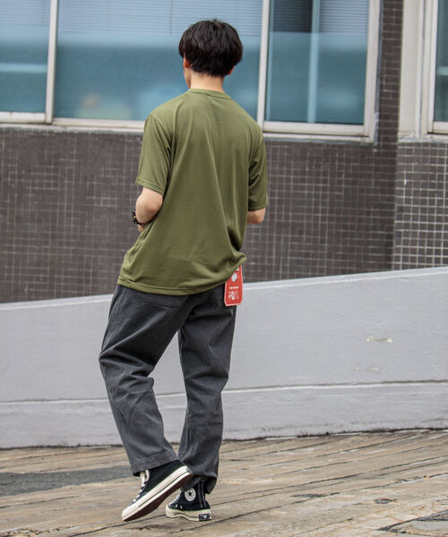 MIZUNO（ミズノ　）の「【MIZUNO/ミズノ】QUICK DRY TEE クイックドライ 別注ロゴプリントTシャツ（Tシャツ/カットソー・メンズ・ネイビー/オフホワイト/オリーブ・LARGE/X-LARGE）」の15枚目の写真