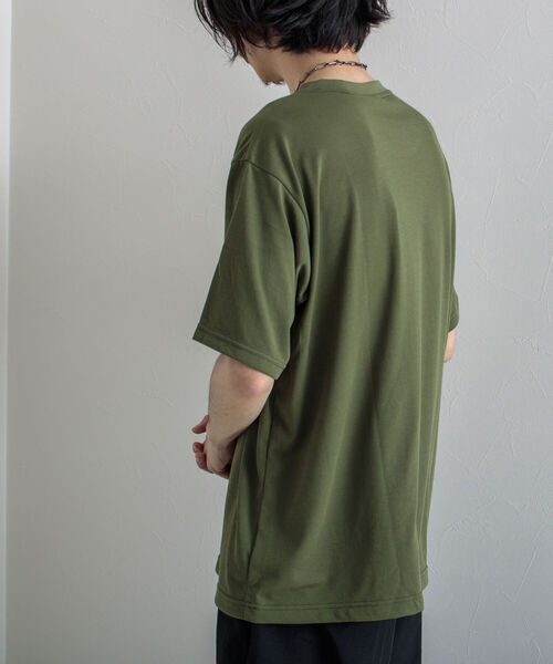 MIZUNO（ミズノ　）の「【MIZUNO/ミズノ】QUICK DRY TEE クイックドライ 別注ロゴプリントTシャツ（Tシャツ/カットソー・メンズ・ネイビー/オフホワイト/オリーブ・LARGE/X-LARGE）」の17枚目の写真