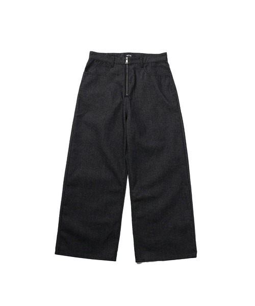 MSG（エムエスジー）の「センタージップワイドバギーデニムパンツ（デニムパンツ・メンズ・ブラック/ブラウン/パープル/グレー/グリーン/ネイビー/ブラック系/グレー系/ブラウン系/ブルー/レッド/ベージュ/ブルー系/インディゴブルー/ピンク系/ブラウン系2/ネイビー系/ブラック系2/ライトグレー・L/S/M/XL）」の20枚目の写真