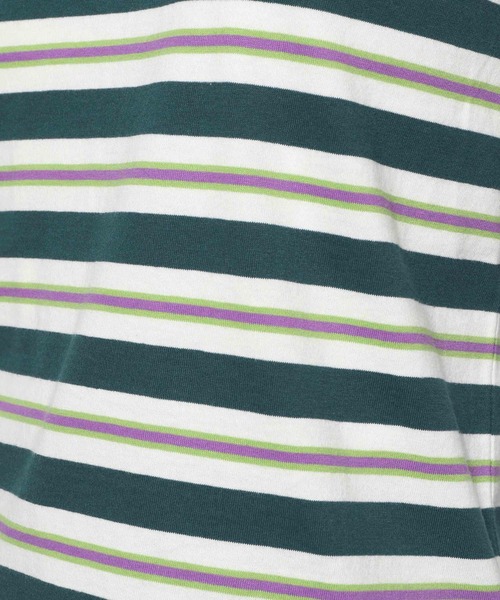 PAGEBOY（ページボーイ）の「マルチボーダーコンパクトTシャツ（Tシャツ/カットソー・レディース・ピンク/グリーン・FREE）」の17枚目の写真