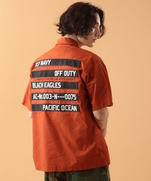 AVIREX | ミリタリーシャツ ウェービング＆エンブロイダリー/MILITARY SHIRT WEBBING＆EMBROIDERY(シャツ/ブラウス)