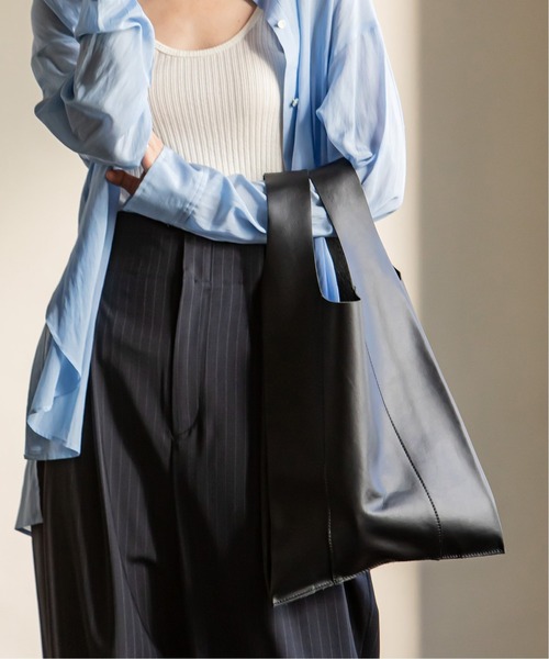 セール】【MILOS】レザーマルシェバッグ（トートバッグ）｜NOBLE