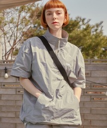 CLUB TEAM SHORT SLEEVE HALF-ZIP WINDBREAKER/クラブチームショートスリーブハーフジップウィンドブレーカー