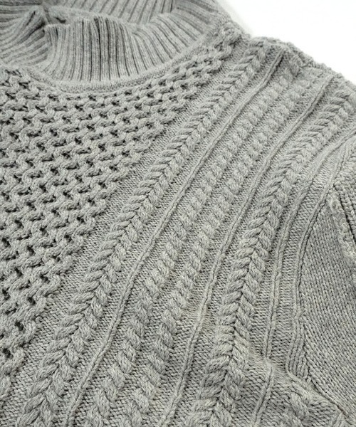 EGO TRIPPING(エゴトリッピング)の「mj8578-DOUBLE KNIT JACKET ジャケット(ブルゾン・メンズ・アイボリー/サンドグレー/ブラック・48/46)」の15枚目の写真